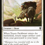 Trusty Packbeast (CMR-053) - Commander Legends