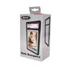 Black PSA slab bumpers from THE MIGHTY HOBBY SHOP, designed to protect and display collectible cards in secure packaging.
