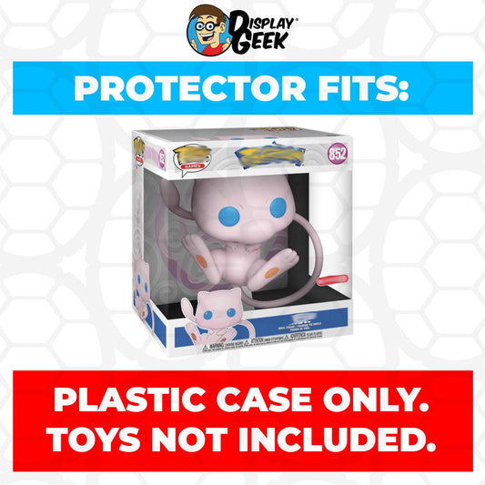 Pop Protector for 10 inch Mew #852 Jumbo Funko Pop