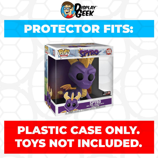 Pop Protector for 10 inch Spyro #528 Jumbo Funko Pop