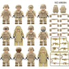 Valor Guard 12 Man Desert Combat Squad - Mil-Blox