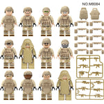Valor Guard 12 Man Desert Combat Squad - Mil-Blox