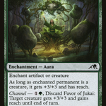 Favor of Jukai (NEO-184) - Kamigawa: Neon Dynasty