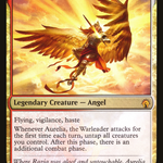 Aurelia, the Warleader (GR1-077) - GRN Guild Kit Foil