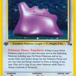 Ditto 003/62 - Fossil 1st Edition Holofoil