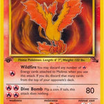Moltres 027/62 - Fossil 1st Edition