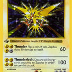 Zapdos 016 - Base Set Shadowless 1st Edition Holofoil