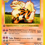 Arcanine 023/102 - Base Set Shadowless 1st Edition