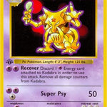Kadabra 032/102 - Base Set Shadowless Unlimited