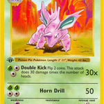Nidorino 037/102 - Base Set Shadowless 1st Edition