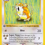 Raticate 040/102 - Base Set Shadowless Unlimited