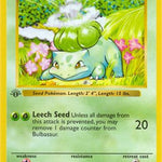 Bulbasaur 044/102 - Base Set Shadowless 1st Edition