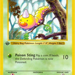 Weedle 069/102 - Base Set Shadowless 1st Edition