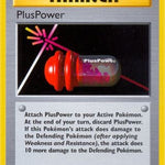 PlusPower 084/102 - Base Set Shadowless Unlimited