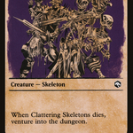 Clattering Skeletons (AFR-312) - Adventures in the Forgotten Realms: (Showcase)