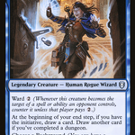 Imoen, Mystic Trickster (CLB-077) - Commander Legends: Battle for Baldur's Gate
