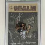 [Triple Signed by Seth Peck | Jeremy Haun | ] The Realm #1 CGC 9.4 Green Label Exclusive Var