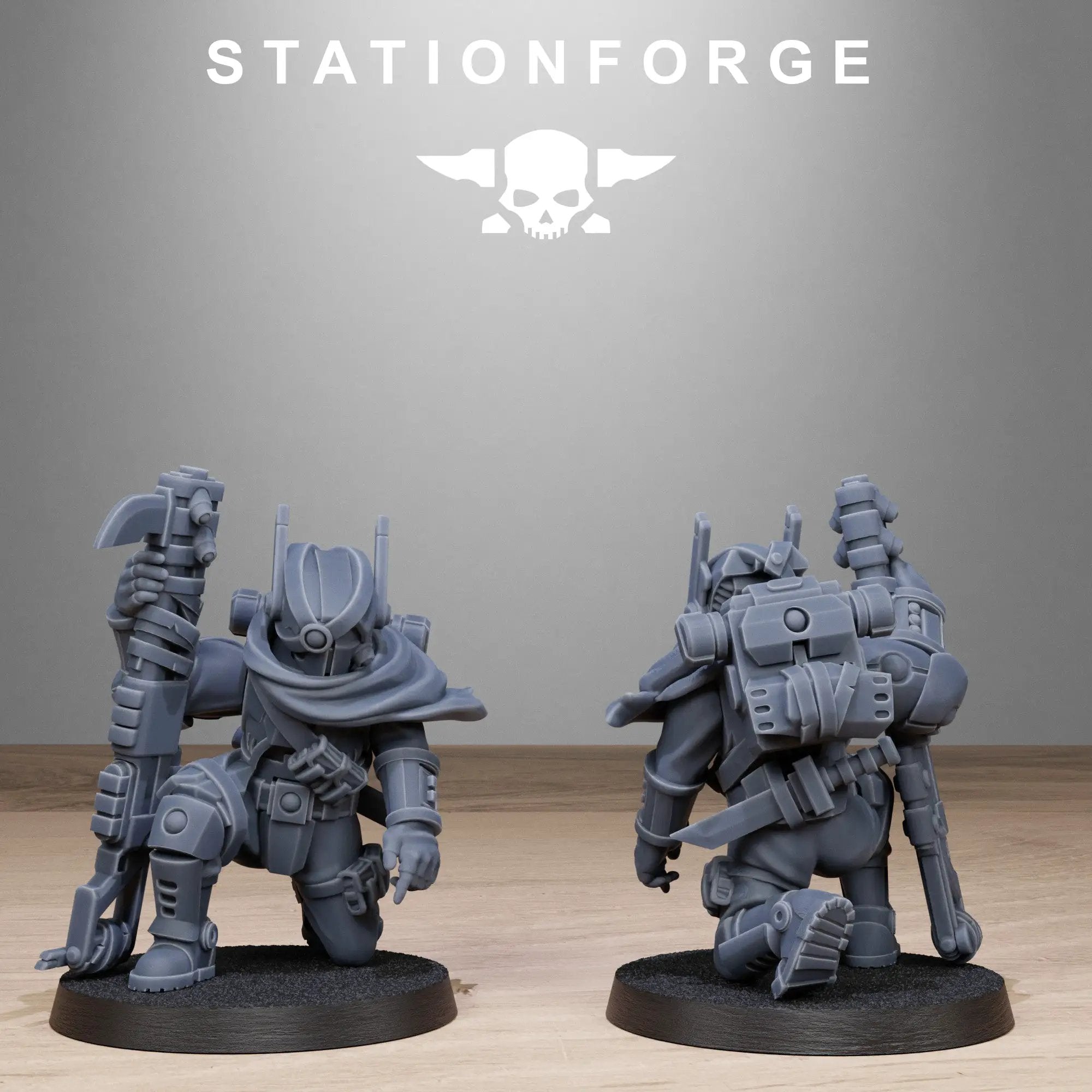 3D Printed Tarion Hunters x10 by StationForge Miniatures by Last Hope Miniatures