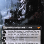 Sorin the Mirthless (VOW-278) - Innistrad: Crimson Vow (Borderless)