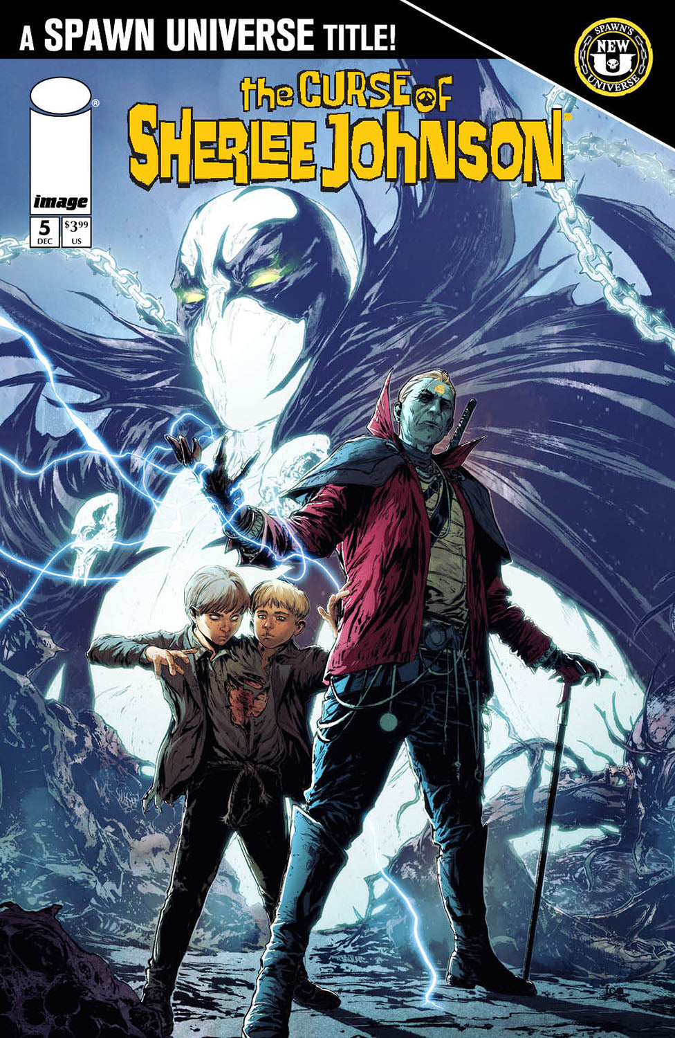SPAWN THE CURSE OF SHERLEE JOHNSON #5