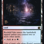 Rockfall Vale (PRE-266S) - Innistrad: Midnight Hunt Promos Foil