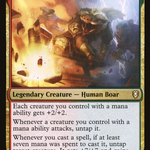 Raggadragga, Goreguts Boss (CLB-291) - Commander Legends: Battle for Baldur's Gate