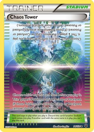 Chaos Tower 094/124 - XY  Fates Collide
