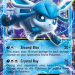 Glaceon EX 020/124 - XY  Fates Collide Holofoil