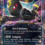 Umbreon EX 055/124 - XY  Fates Collide Holofoil