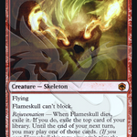 Flameskull (AFR&-143A) - Adventures in the Forgotten Realms Promos Foil