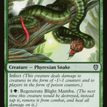 Blight Mamba (ONC-105) - Phyrexia: All Will Be One Commander