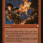 Ghitu Fire (LIST-INV-144) - The List