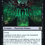 Archfiend of the Dross (PRE-082) - Phyrexia: All Will Be One Promos Foil