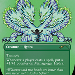 Managorger Hydra (SLD-306) - Secret Lair Drop (Borderless)