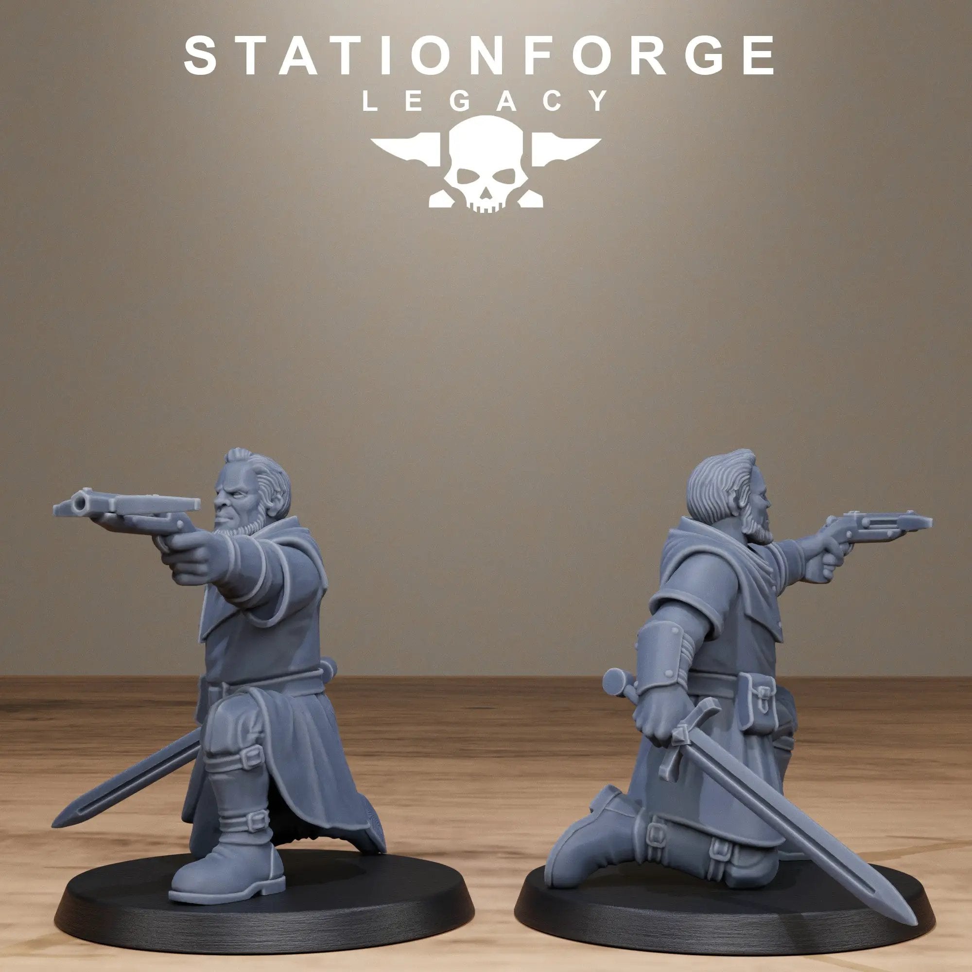 3D Printed Thorncrest Hunters by StationForge Miniatures by Last Hope Miniatures