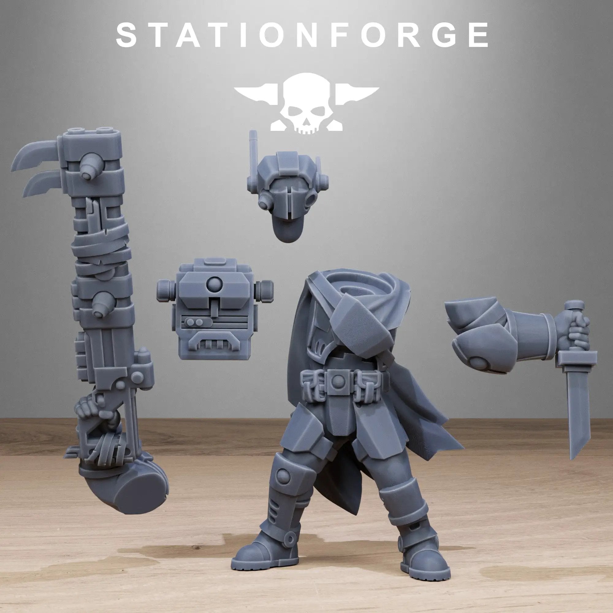 3D Printed Tarion Hunters x10 by StationForge Miniatures by Last Hope Miniatures