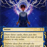 Brainstorm (STA-013) - Strixhaven Mystical Archive: (Showcase) (Borderless)