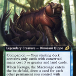 Keruga, the Macrosage (IKO-354) - Ikoria: Lair of Behemoths: (companion, Extended Art)