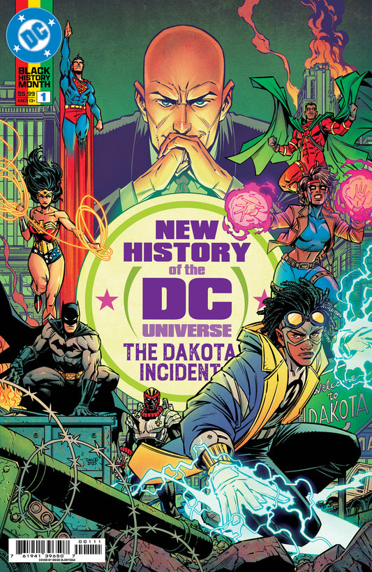 NEW HISTORY OF THE DC UNIVERSE THE DAKOTA INCIDENT #1 (ONE SHOT) Second Printing