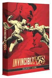 JAMS Fortress Comics Invincible vs PS5 Collectors Edition game bundle, featuring game artwork and packaging details.