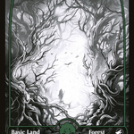 Forest (MID-277) - Innistrad: Midnight Hunt: (Full Art, Showcase)