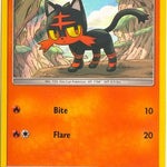 Litten (Water Web Holo) 024/149 - Miscellaneous Cards & Products Holofoil