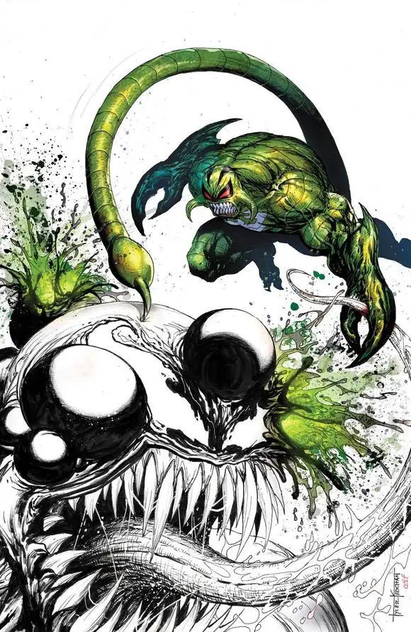VENOM #30 VIRGIN TYLER KIRKHAM COLOR SPLASH VAR by Unknown Comic Books