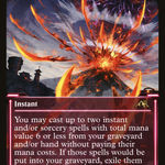 Invoke Calamity (NEO-384) - Kamigawa: Neon Dynasty: (Showcase)