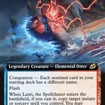 Lutri, the Spellchaser (IKO-356) - Ikoria: Lair of Behemoths: (companion, Extended Art)