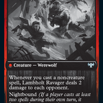 Lambholt Raconteur // Lambholt Ravager (DBL-434) - Innistrad: Double Feature: (Double Faced Transform)
