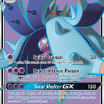 Toxapex GX (Full Art) 136/145 - SM  Guardians Rising Holofoil
