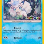 Alolan Vulpix (Toys R Us Promo) 021/145 - Miscellaneous Cards & Products Holofoil
