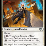 Seraph of New Capenna // Seraph of New Phyrexia (MOM-036) - March of the Machine