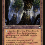 Evolving Wilds (Retro Frame) (BRC-184) - The Brothers' War Commander